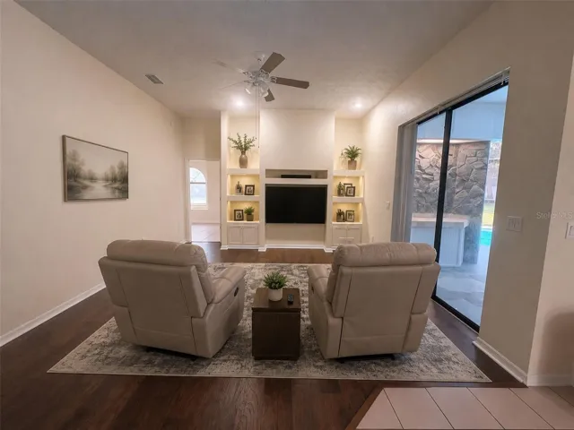 Family room (staged)
