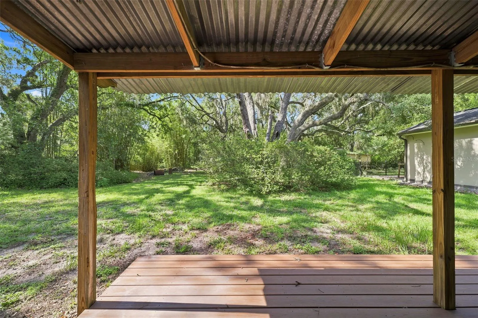Rear Covered Patio