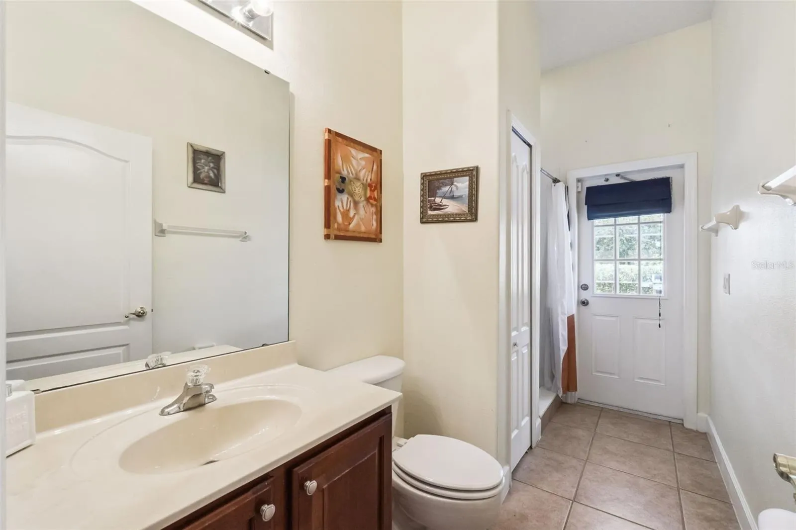 Full bathroom with shower
