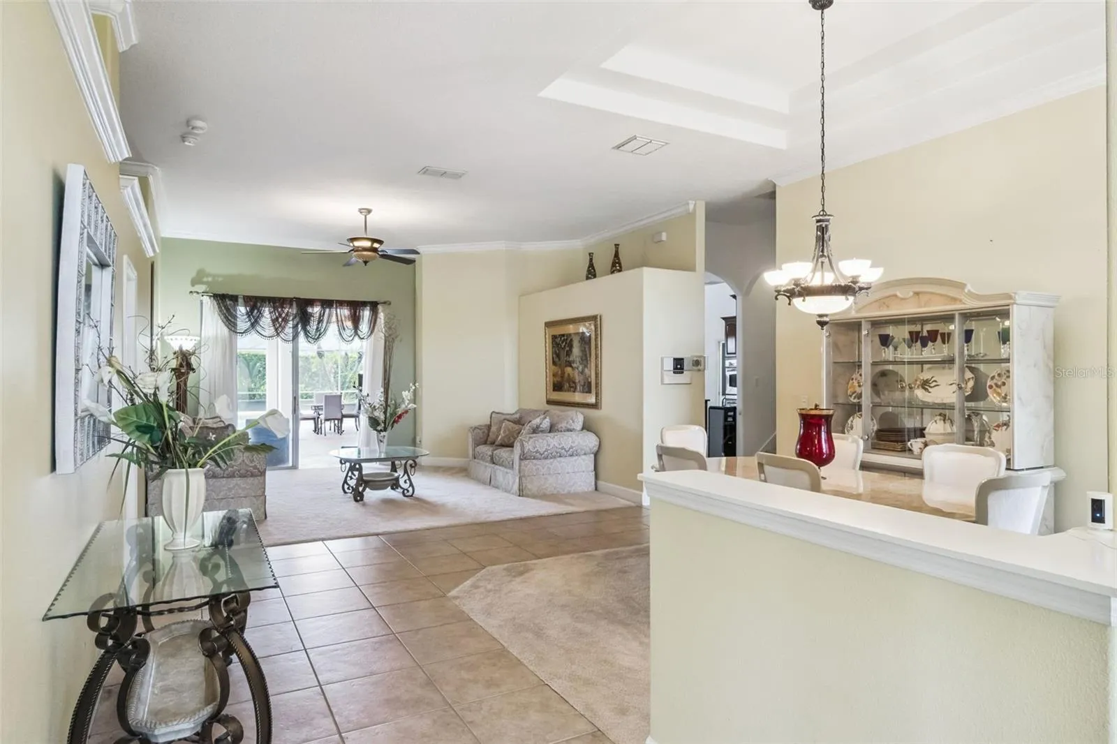 Formal dining and living room