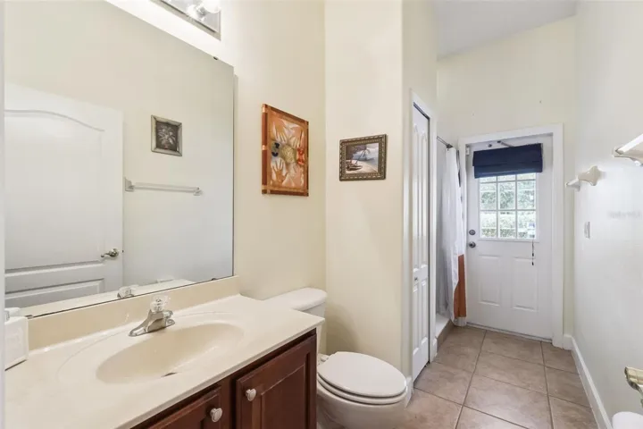 Full bathroom with shower