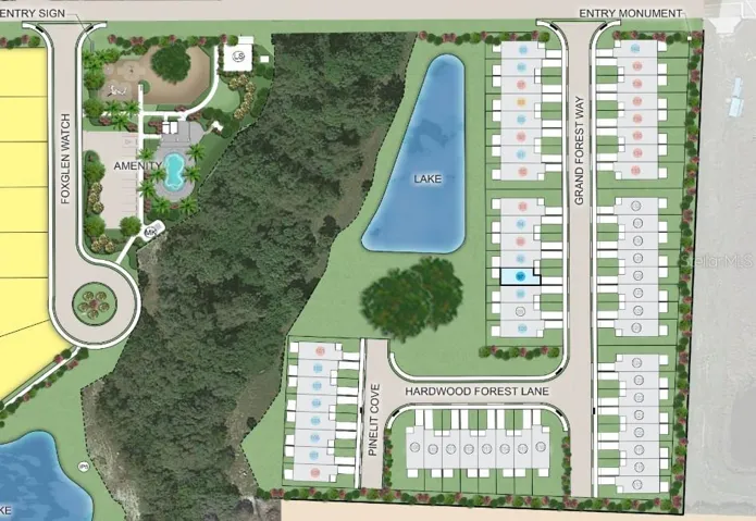 7199 Grand Forest Way Site Map