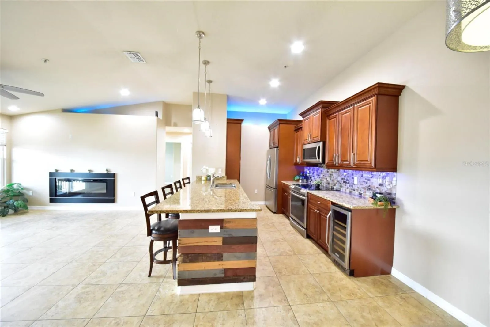 Without furniture.
