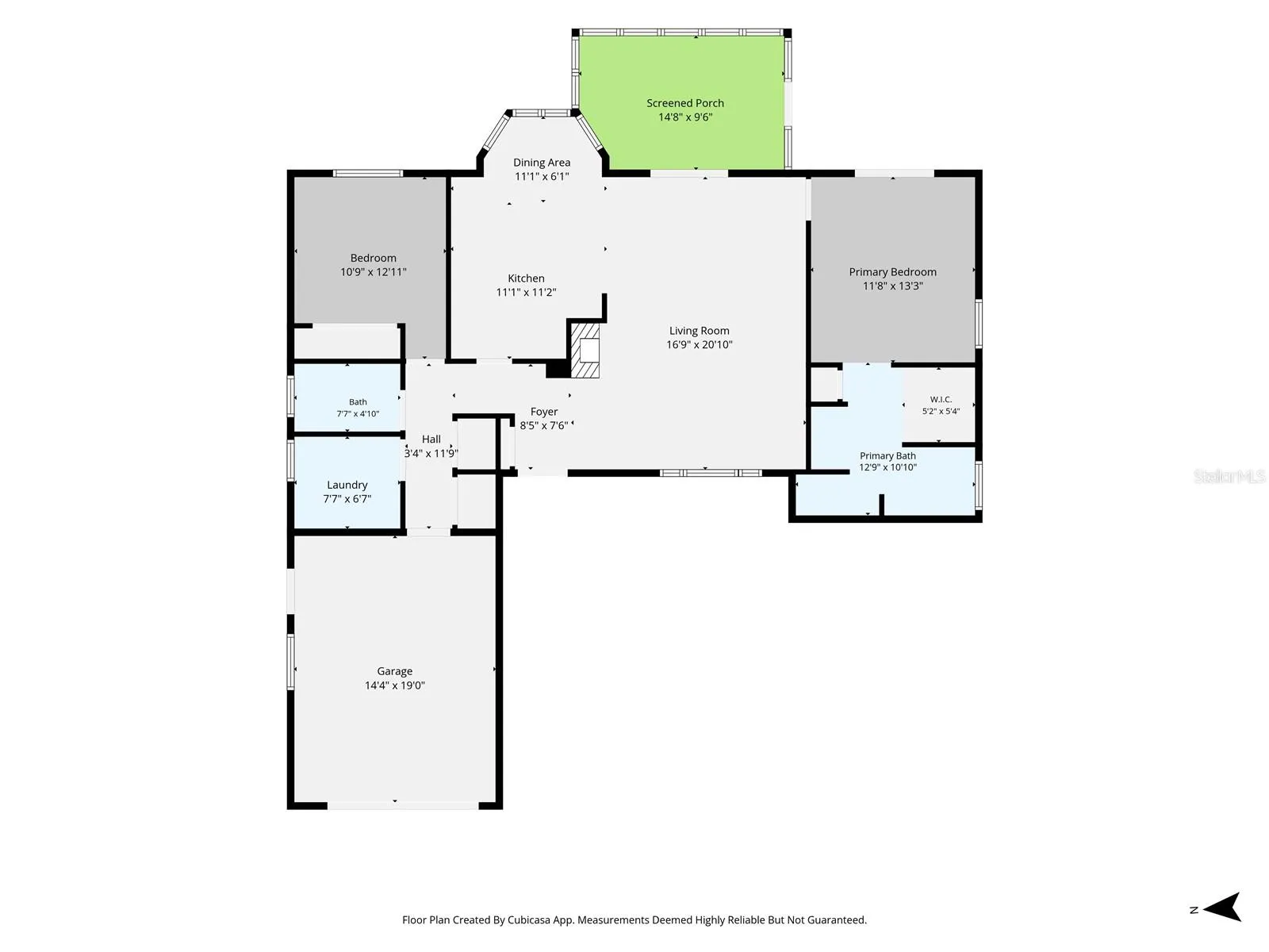 Floor Plan with approximate dimensions