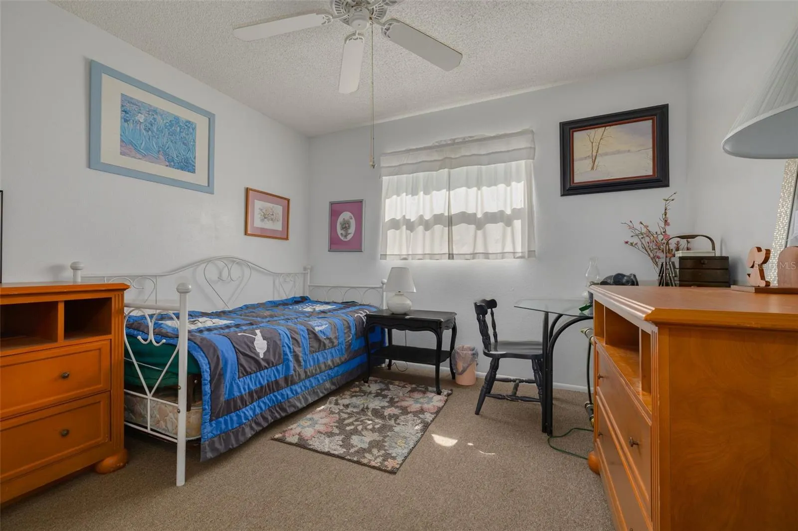 Bedroom #2, carpet flooring