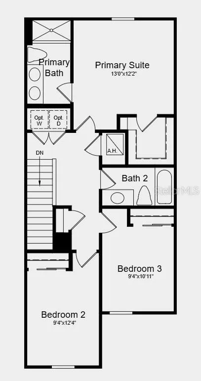 Floor 2- Additional Highlights include: GE refrigerator, washer and dryer, whole house blinds, and extended flooring at 1st floor.