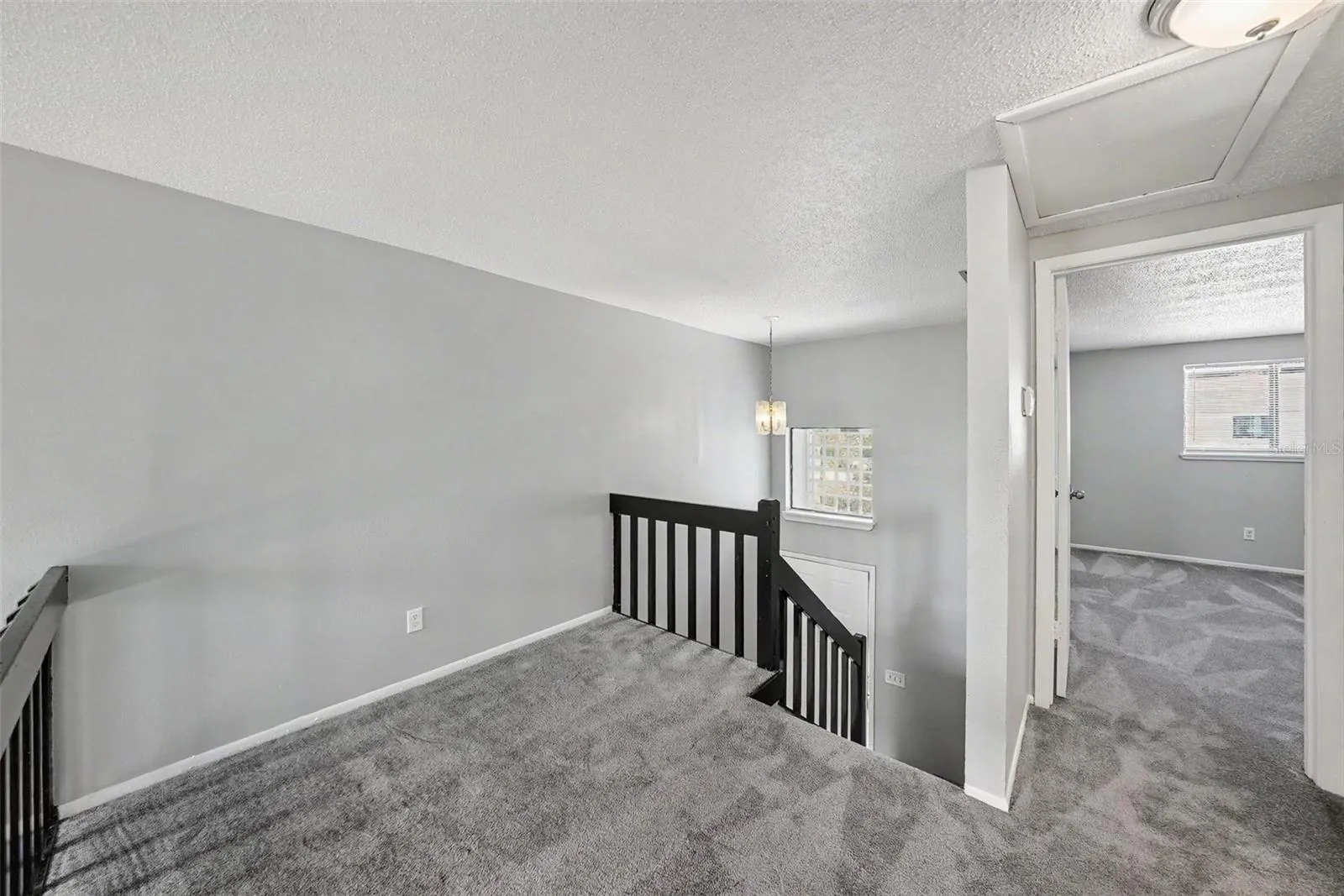 Second Floor spacious landing, with potential office space use.
