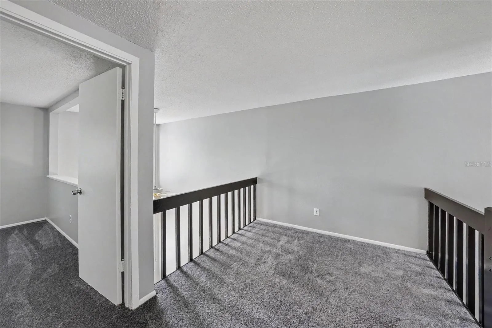 Second Floor spacious landing, with potential office space use.