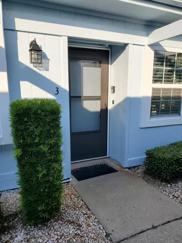 Front of condo