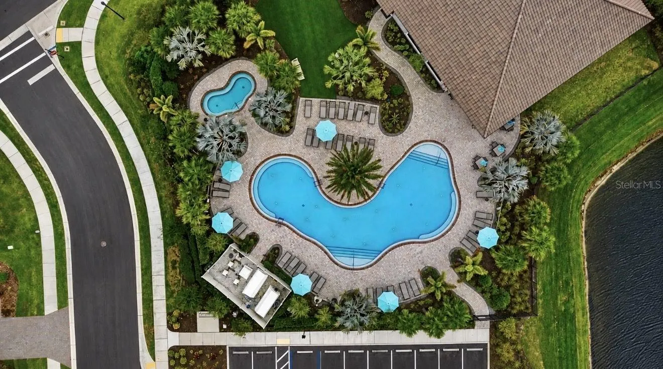 Amenity Center Venue II Pool and Hot Tub