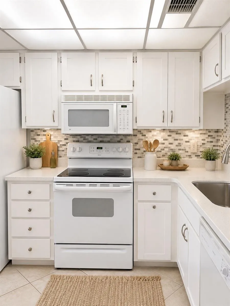 Virtually Staged. Kitchen