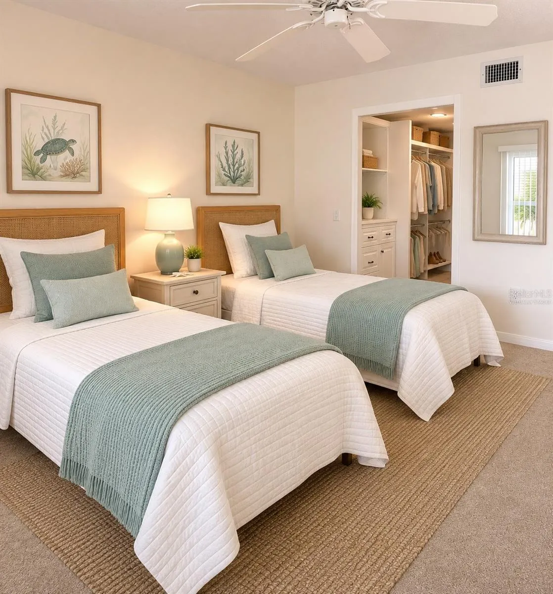 Virtually Staged. Bedroom #2