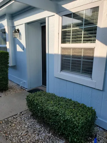 Front of condo