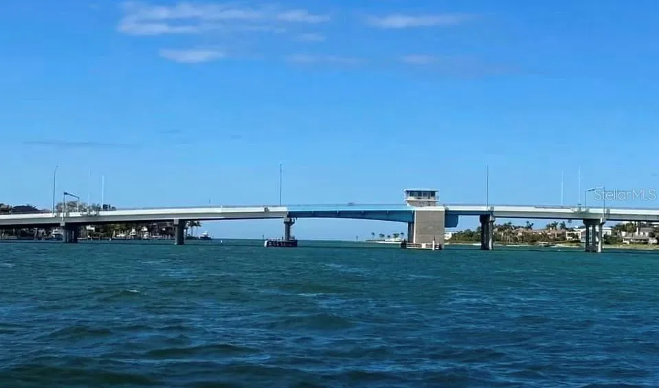 Draw Bridge from the water Long Boat Key / Cortez