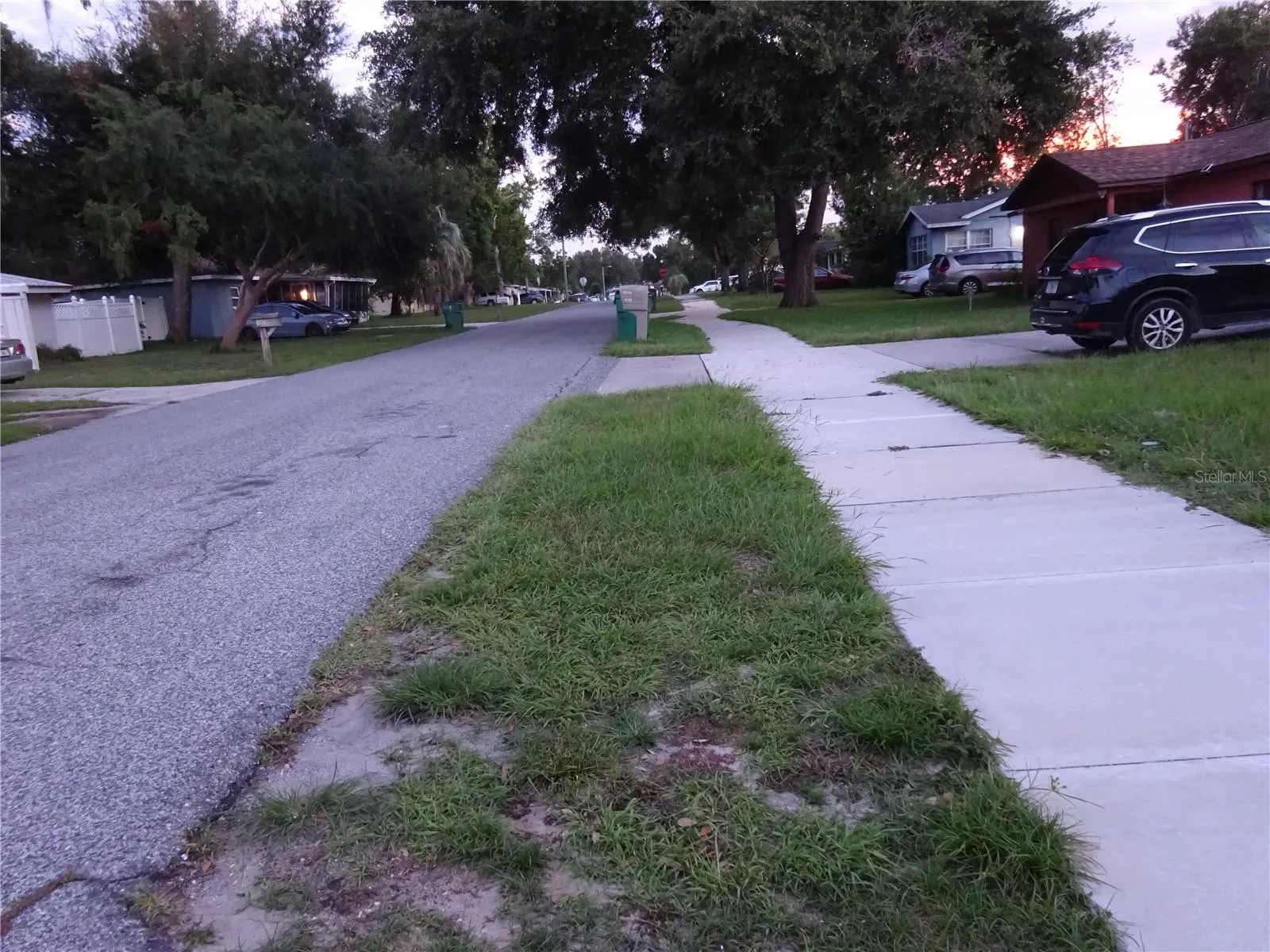 Street view facing south