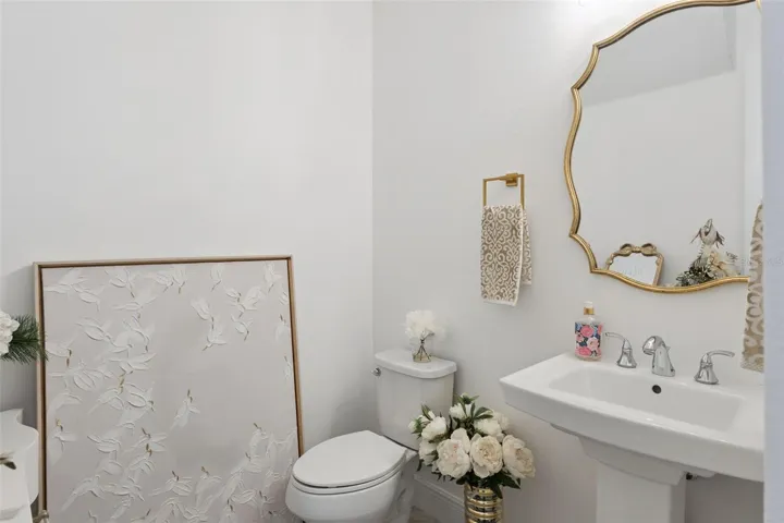 Downstairs guest bathroom
