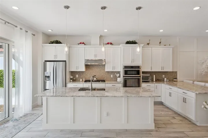 Kitchen view from dining area