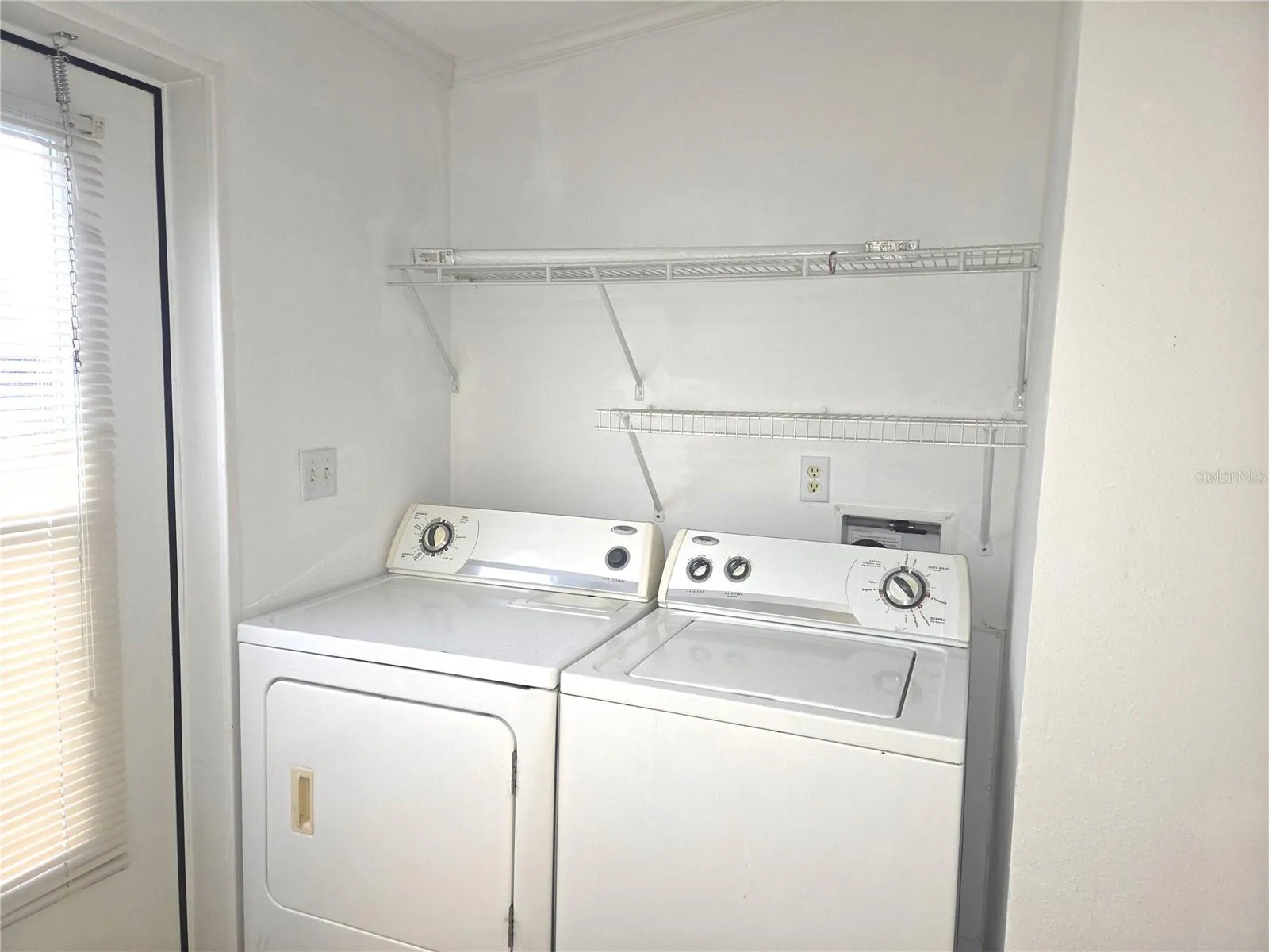 Laundry room off kitchen