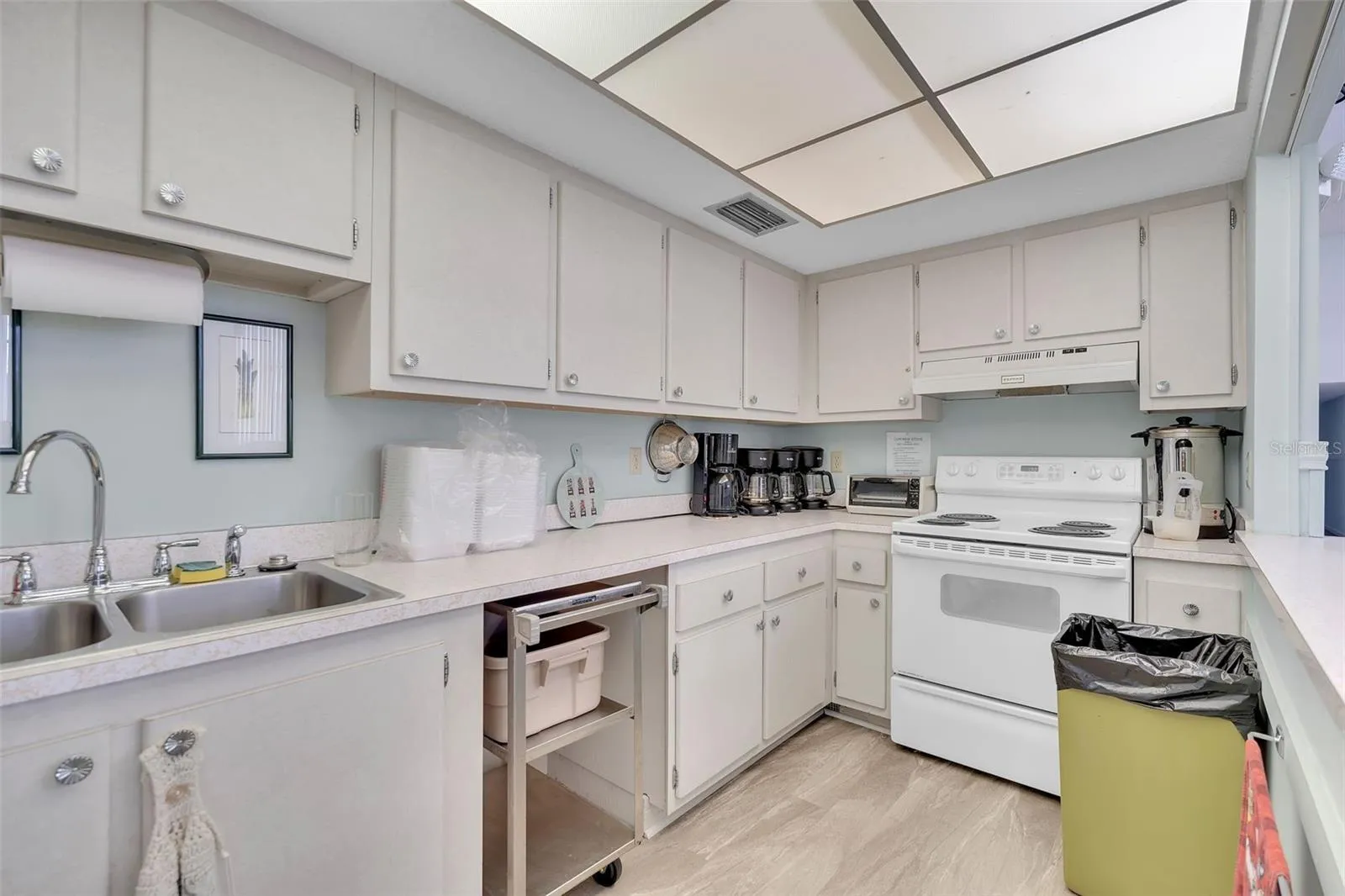 Kitchen in clubhouse