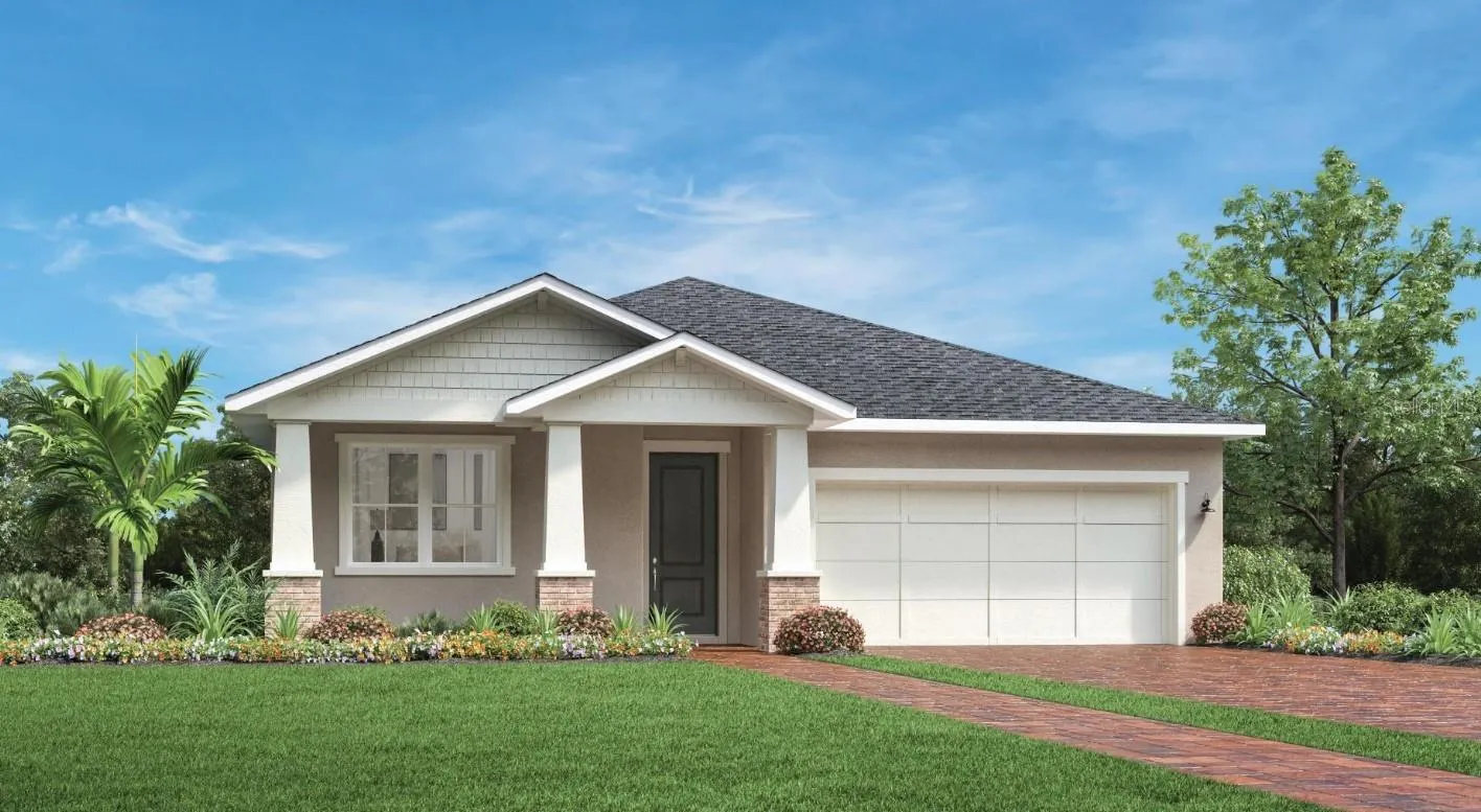 Craftsman exterior rendering