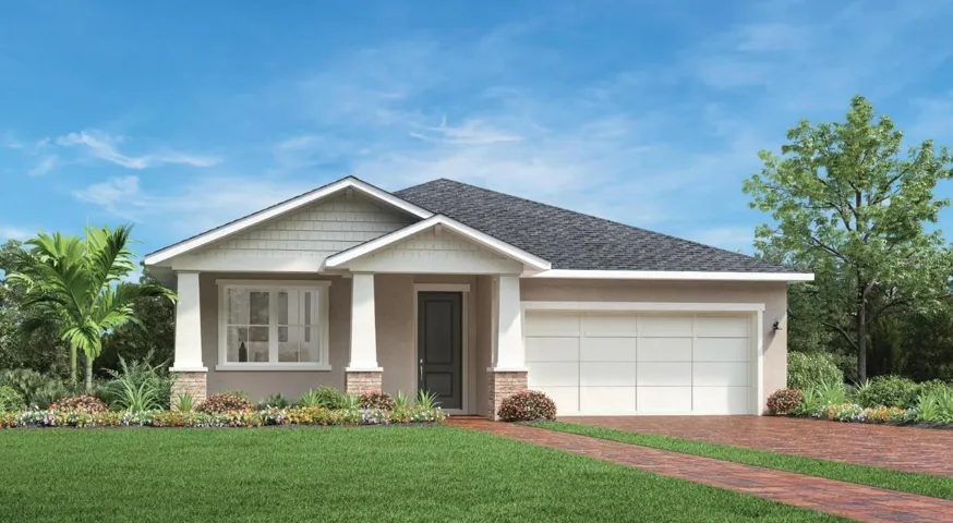 Craftsman exterior rendering