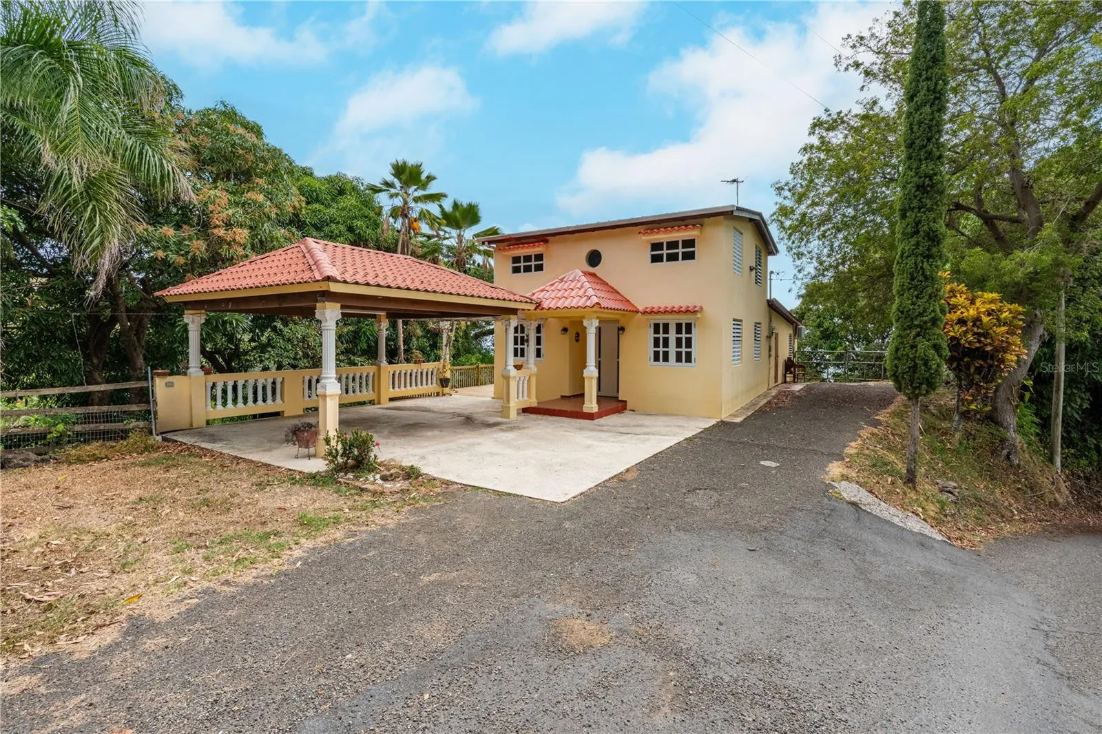 Small Villa / Hacienda Type House Inside of the 70 Acres