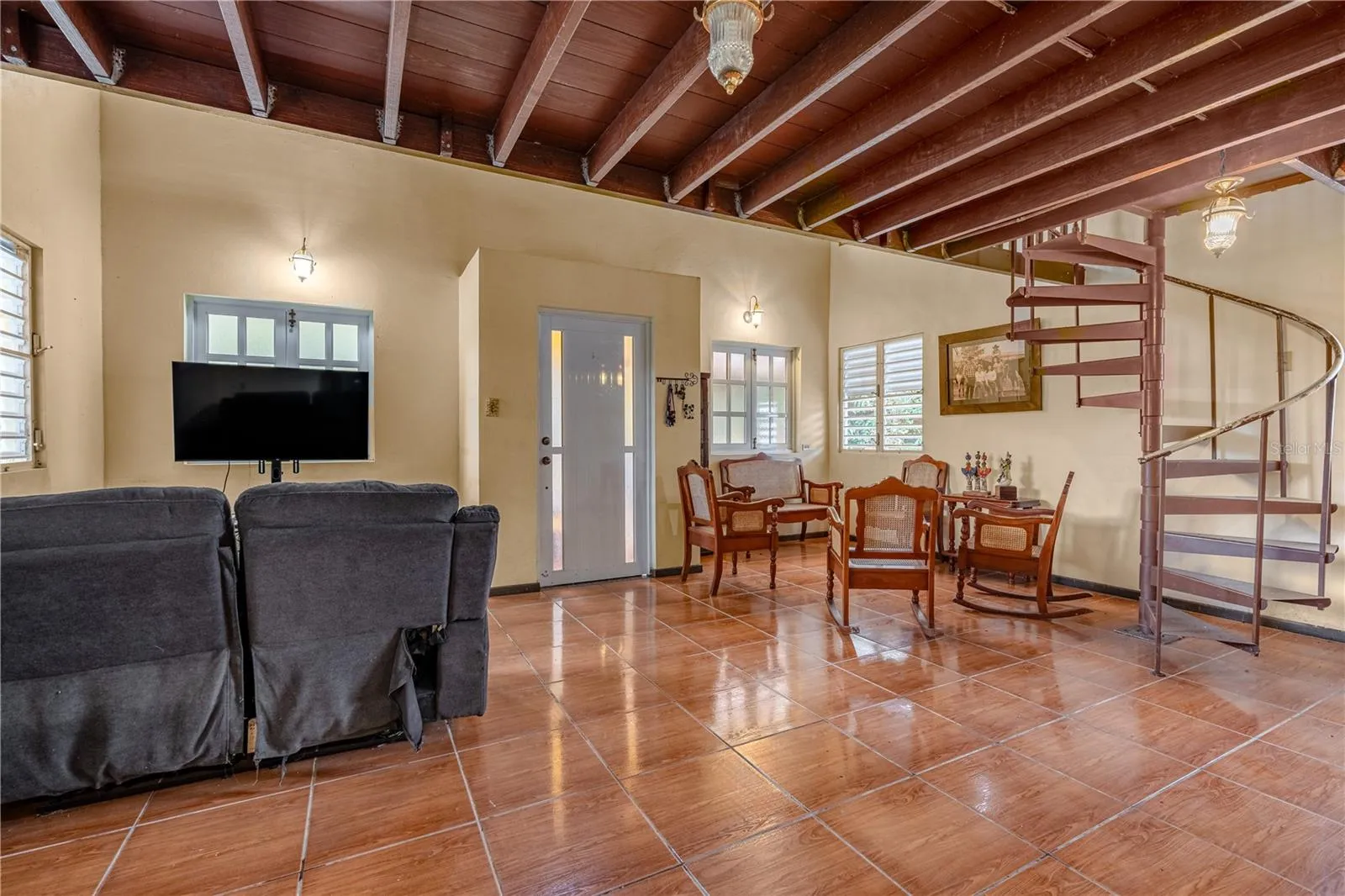 Small Villa / Hacienda Type House Inside of the 70 Acres
