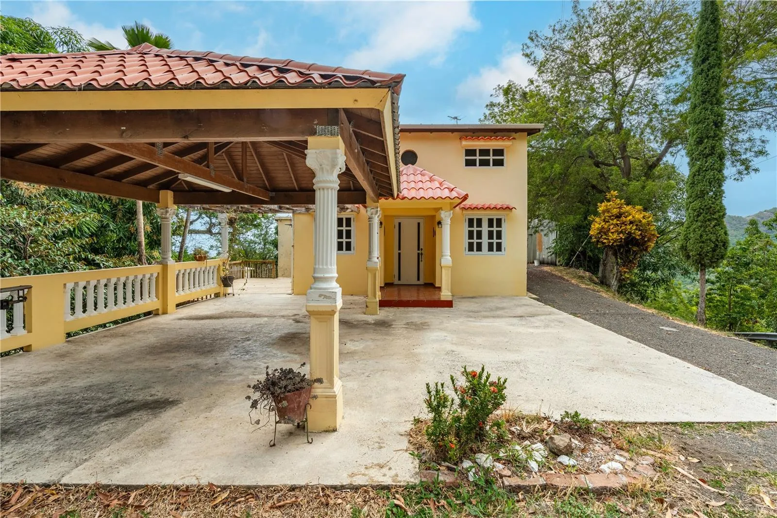 Small Villa / Hacienda Type House Inside of the 70 Acres