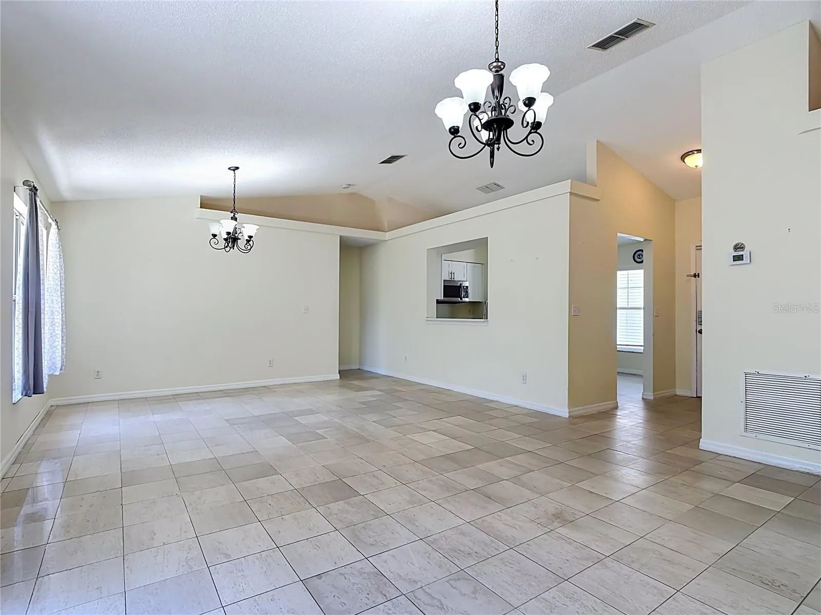 Living and Dining room combo
