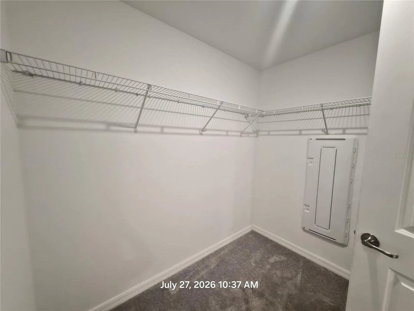 Primary walk-in closet