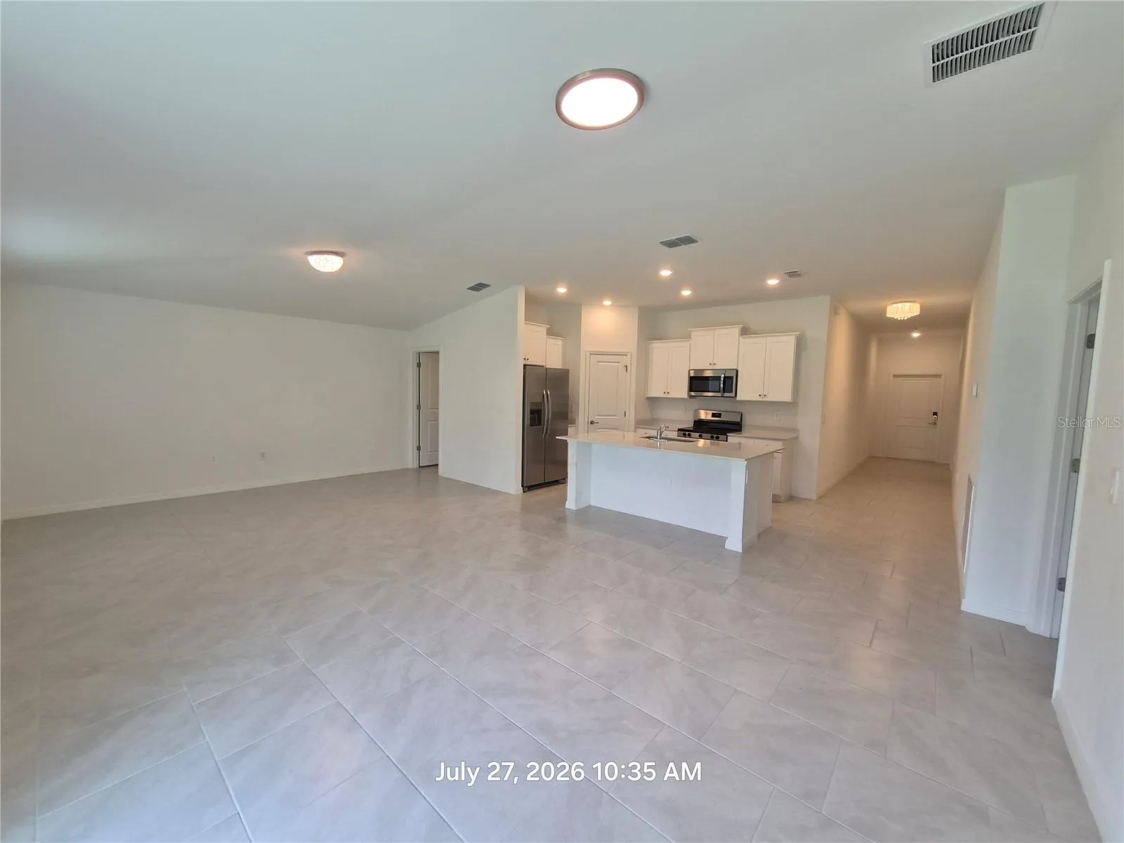 Kitchen/Living/dining combo