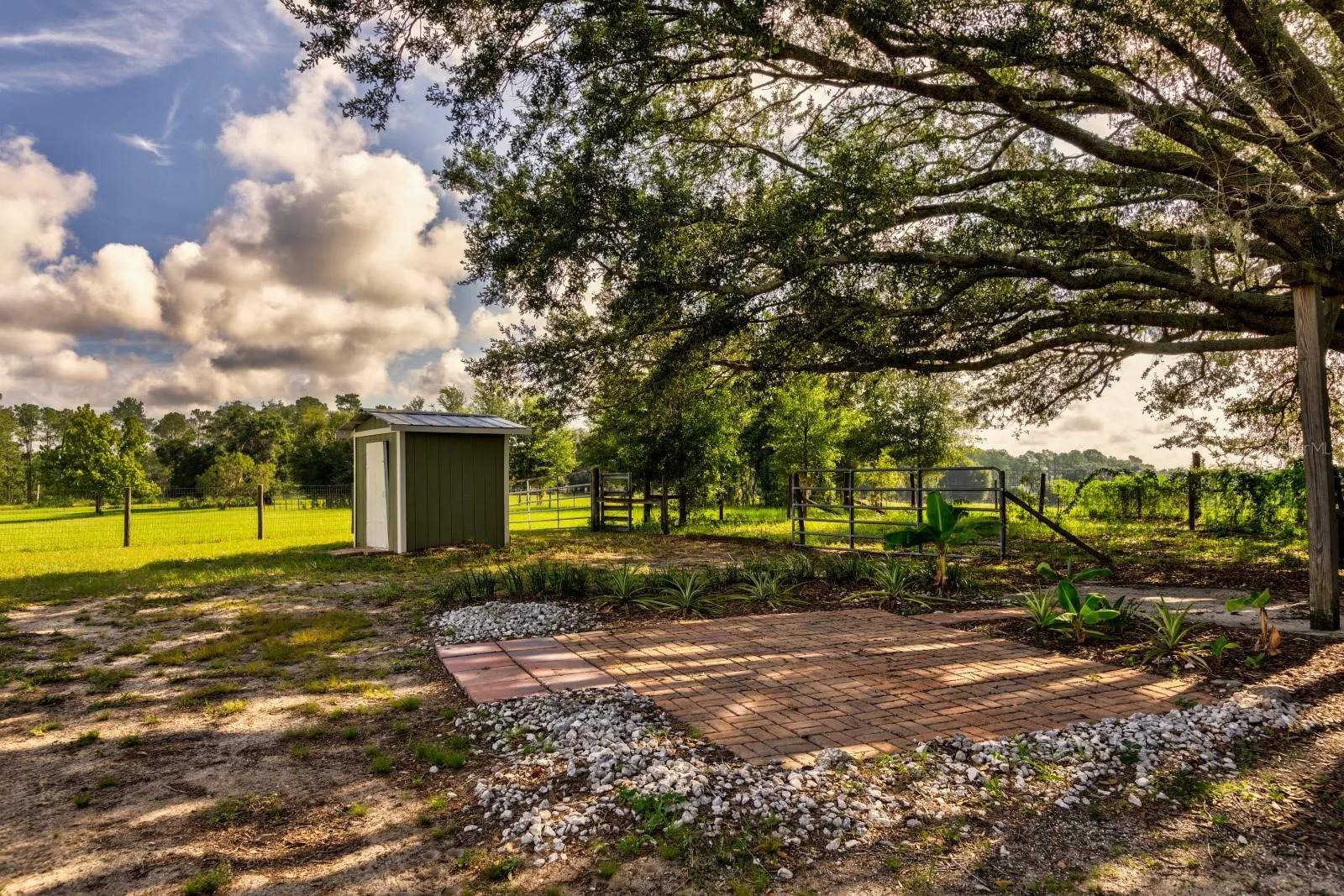 RV parking area