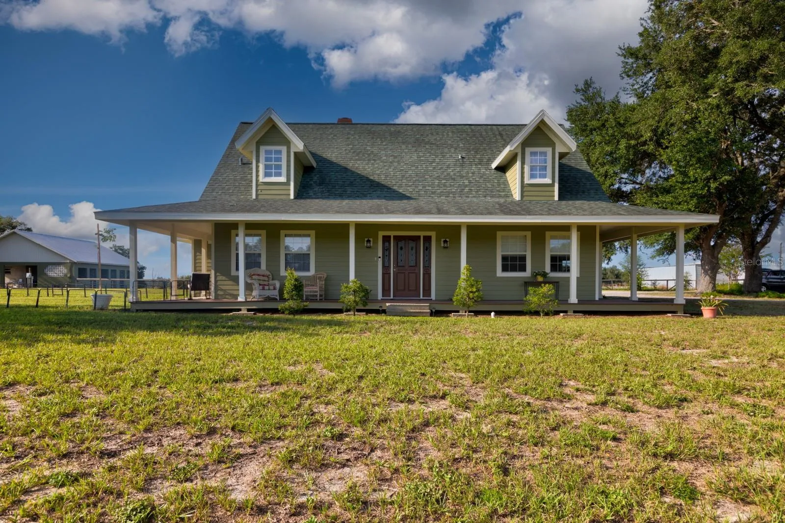3 Bedroom / 2 Bath Custom Home sitting on almost 10 Acres!