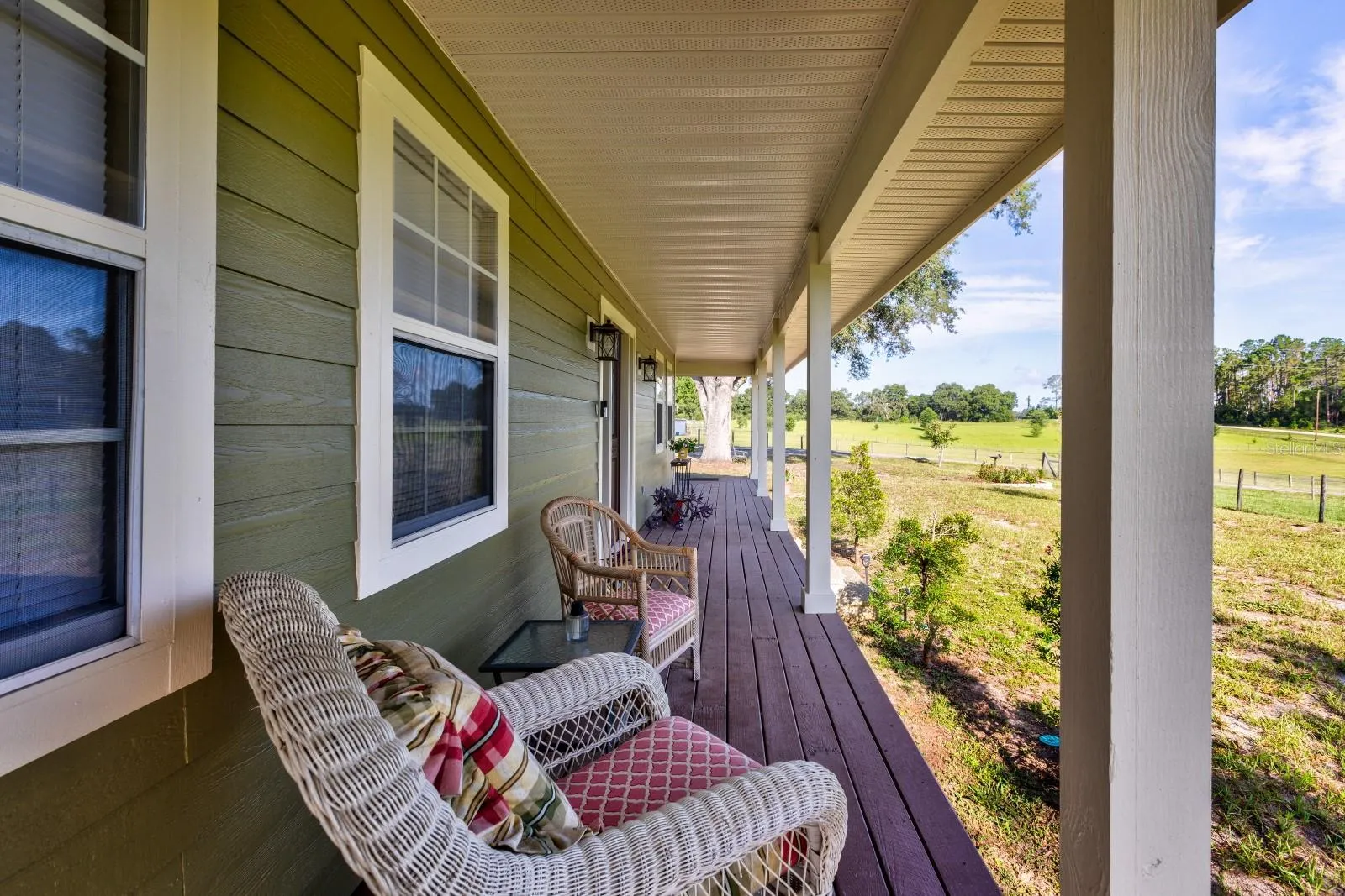 Porch sitting is so relaxing!