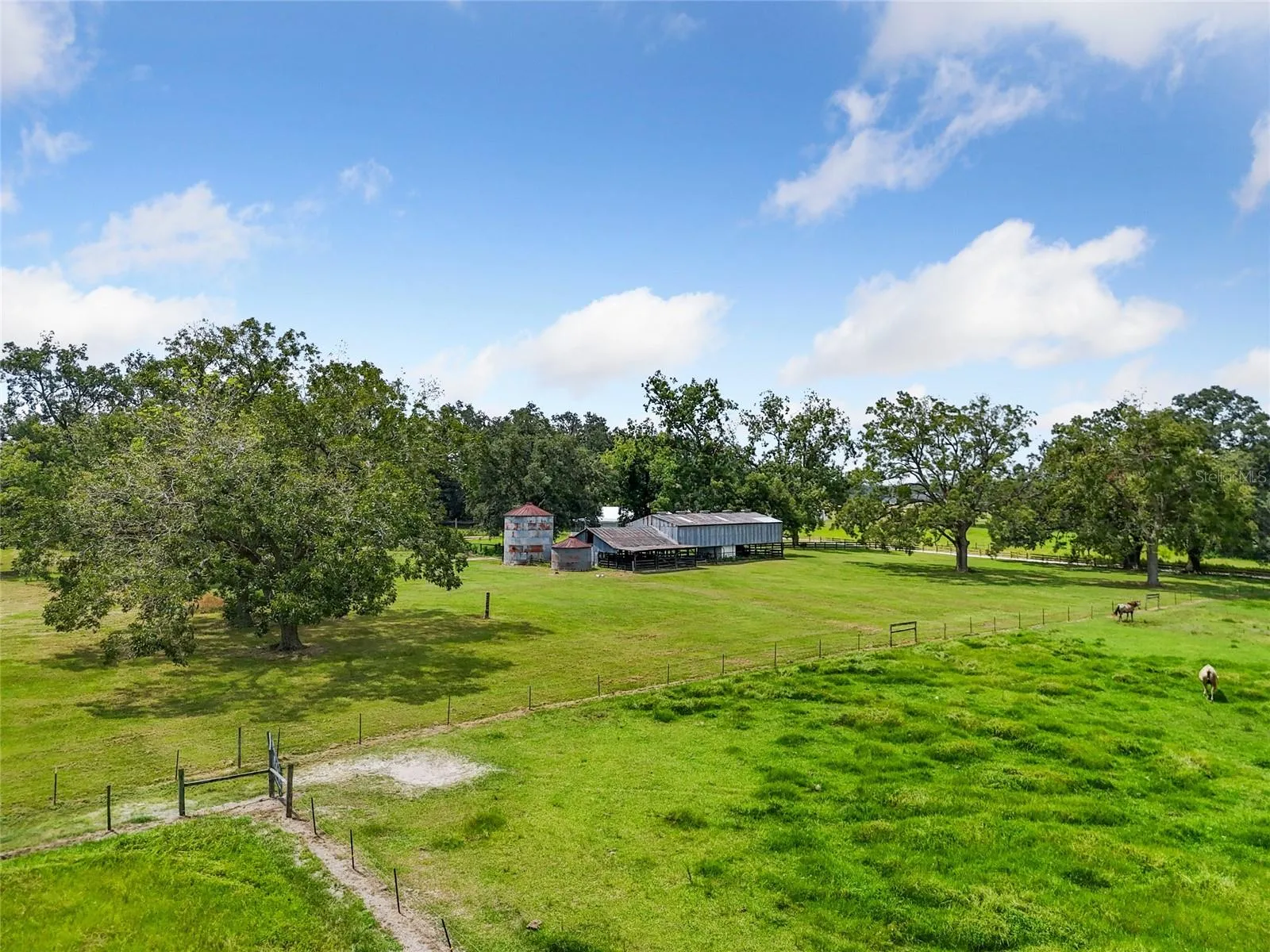 Barn and Pasture