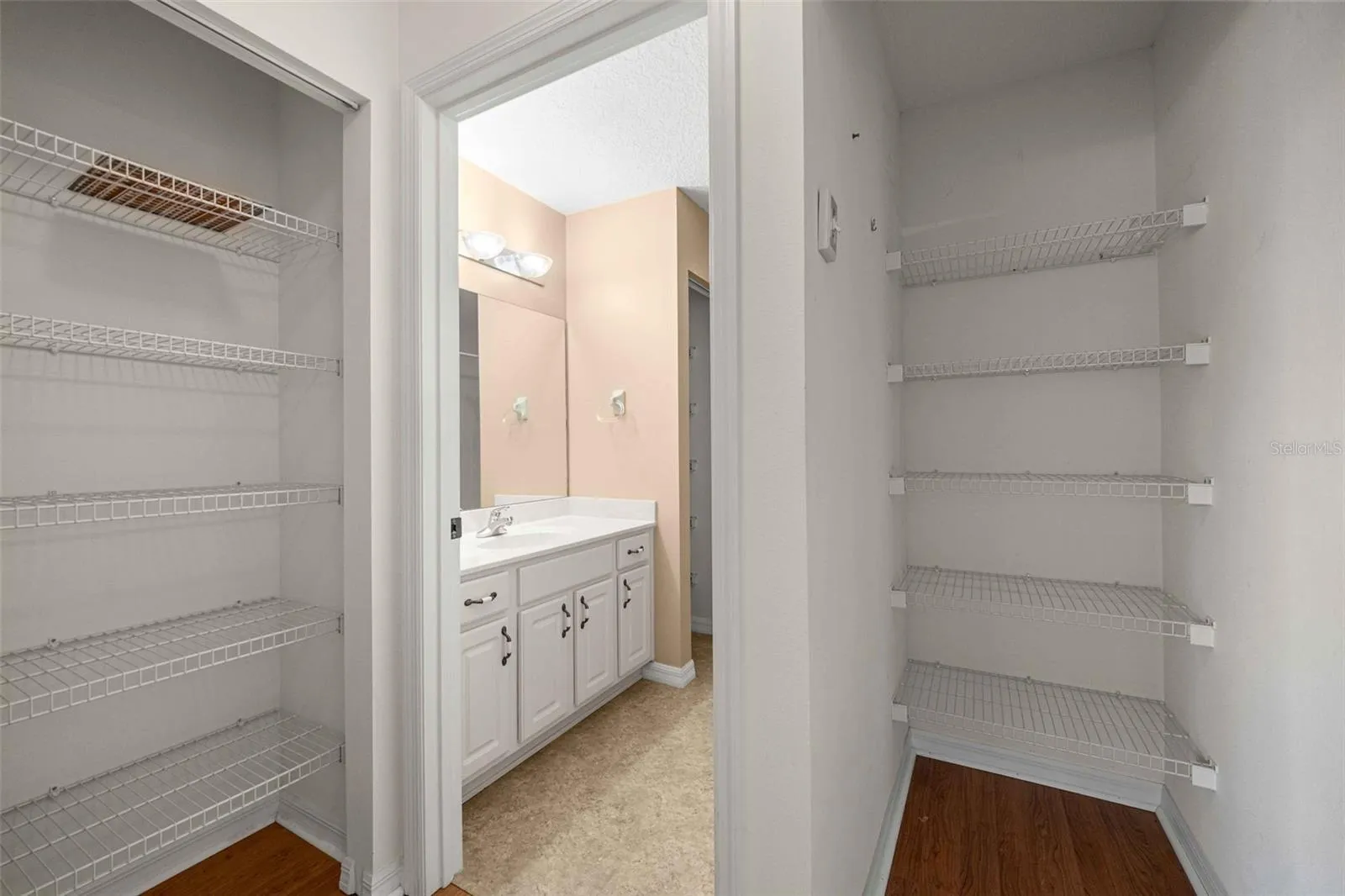 Linen closets &amp; Bathroom 2