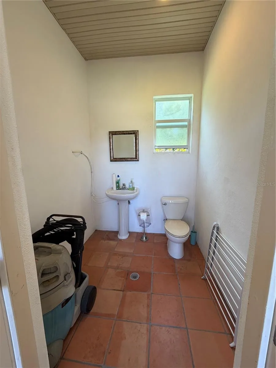 Outside Restroom