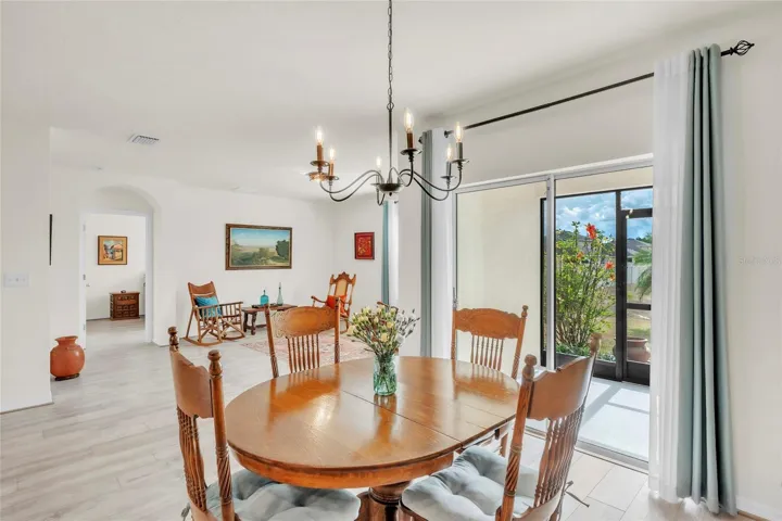 Dining- Sun-filled space perfect for every meal