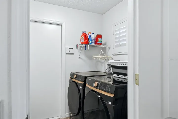 Laundry room.