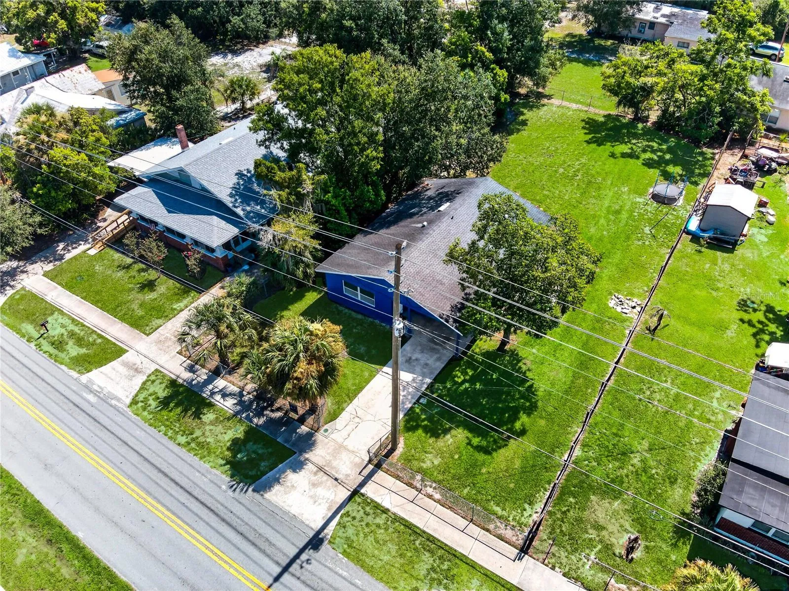aerial view