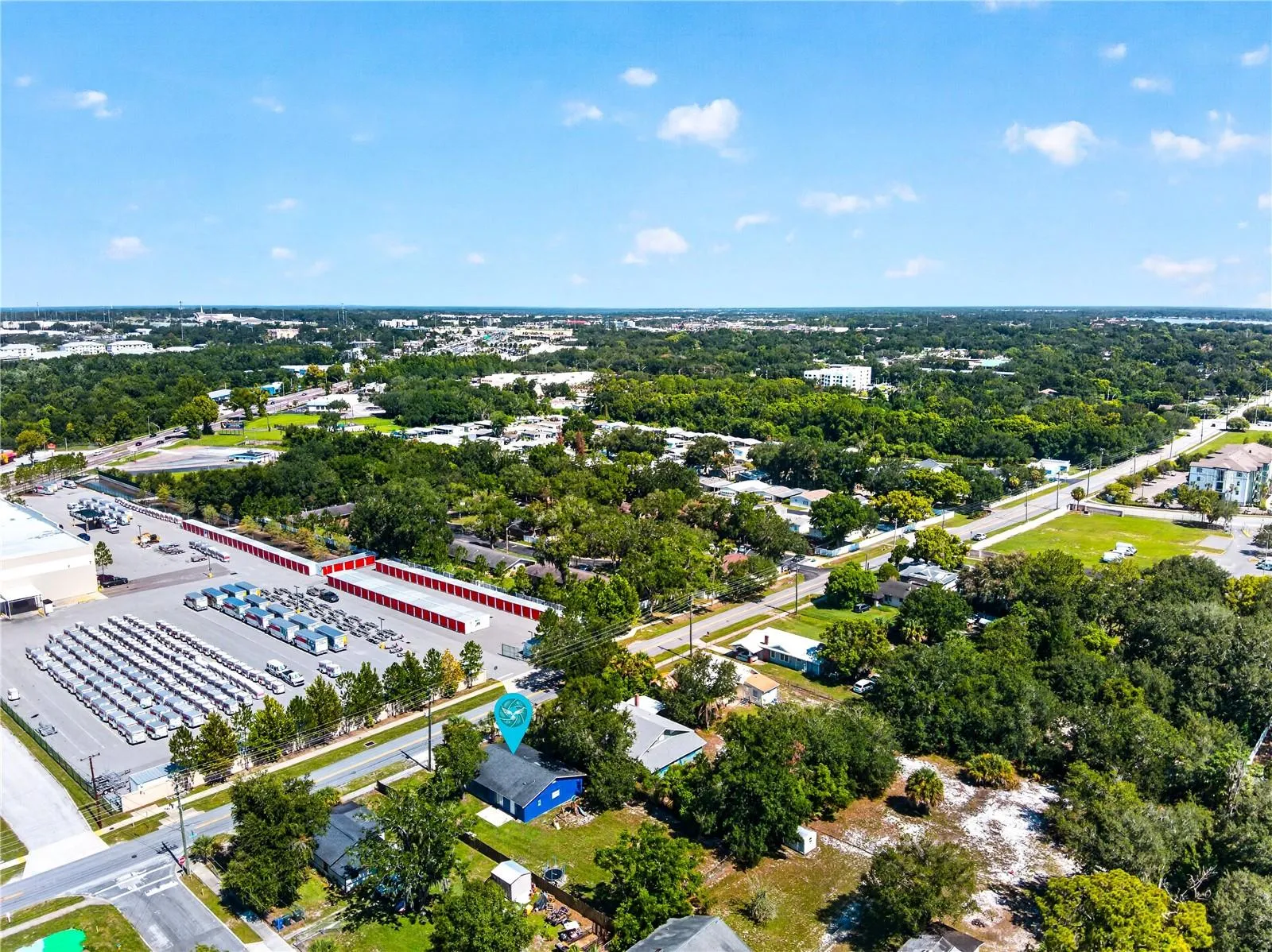 aerial view