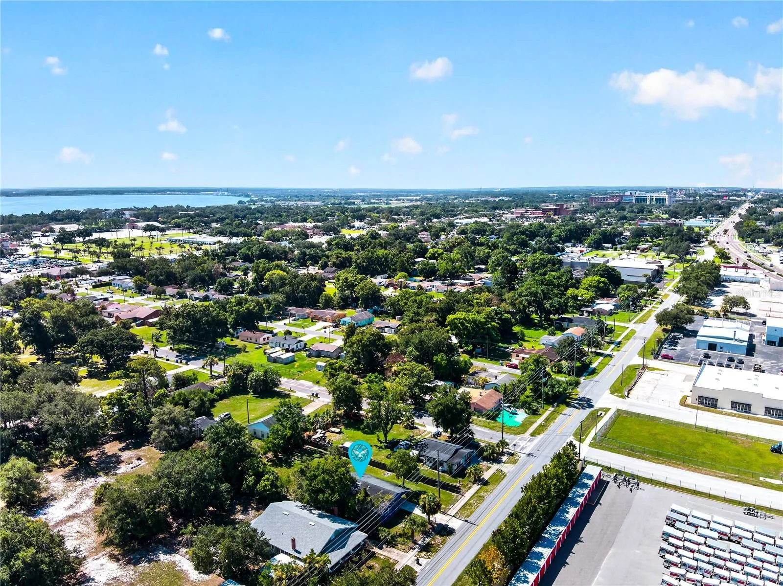 aerial view