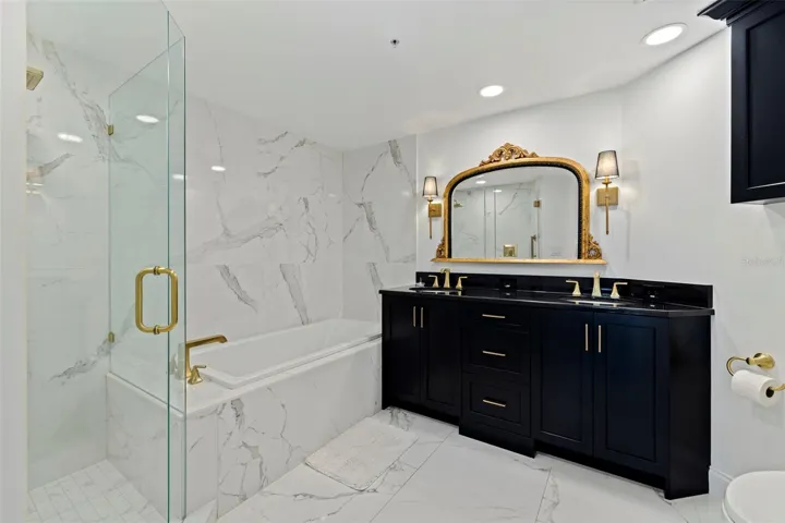 Master bathroom