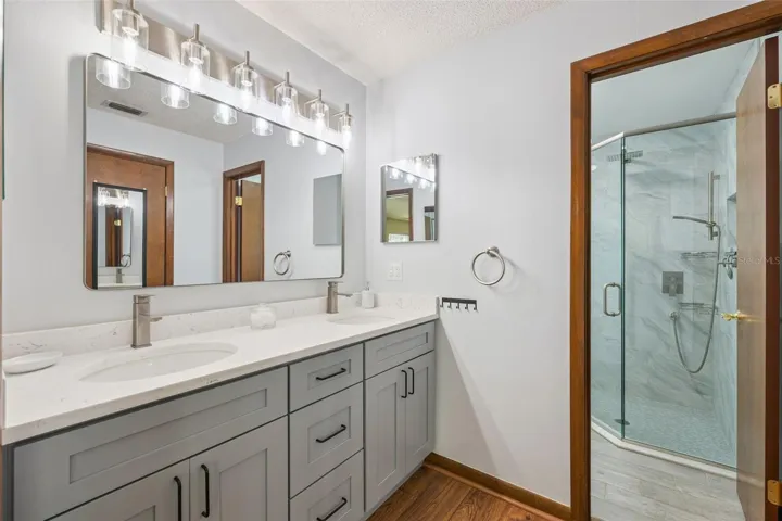Primary Bathroom with Dual Vanity