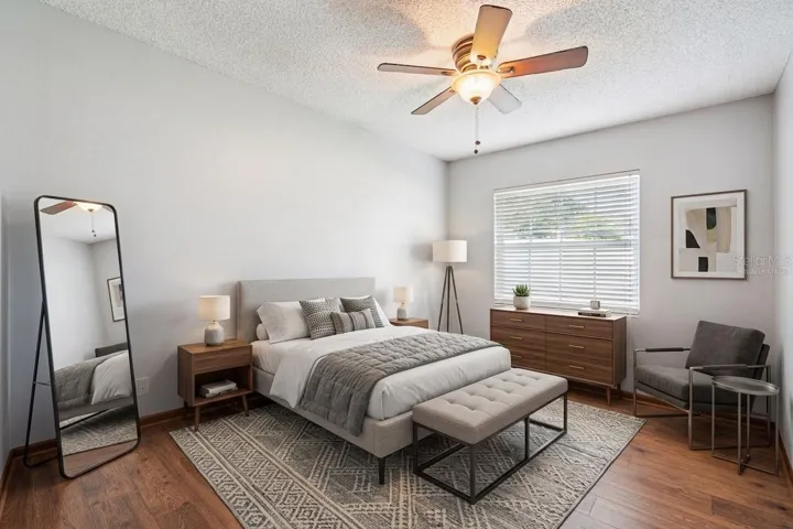 Virtually Staged Bedroom 4