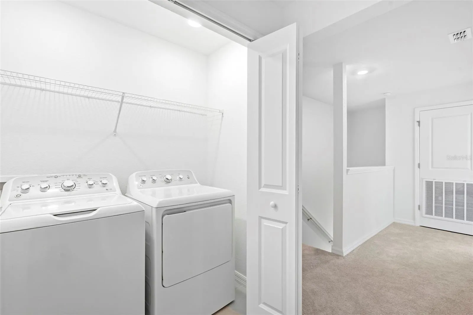 2nd floor laundry closet