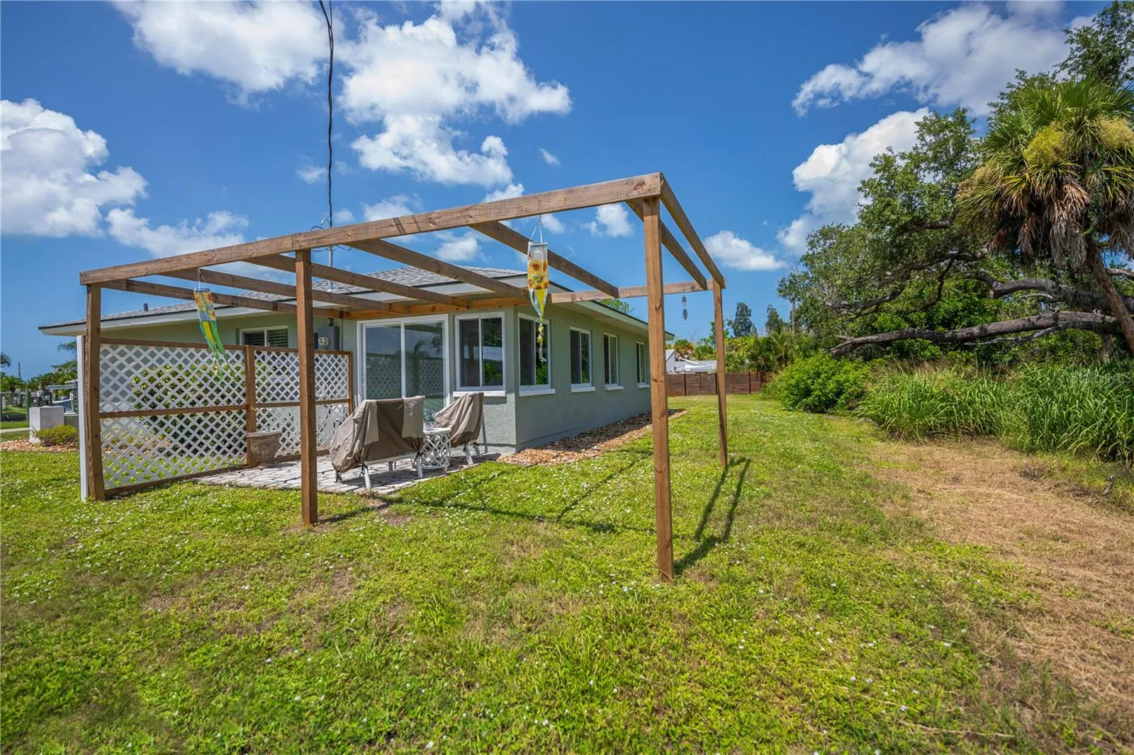 Open air deck
