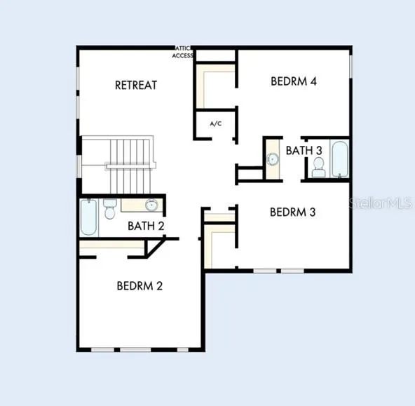 Floor Plan Second Floor
