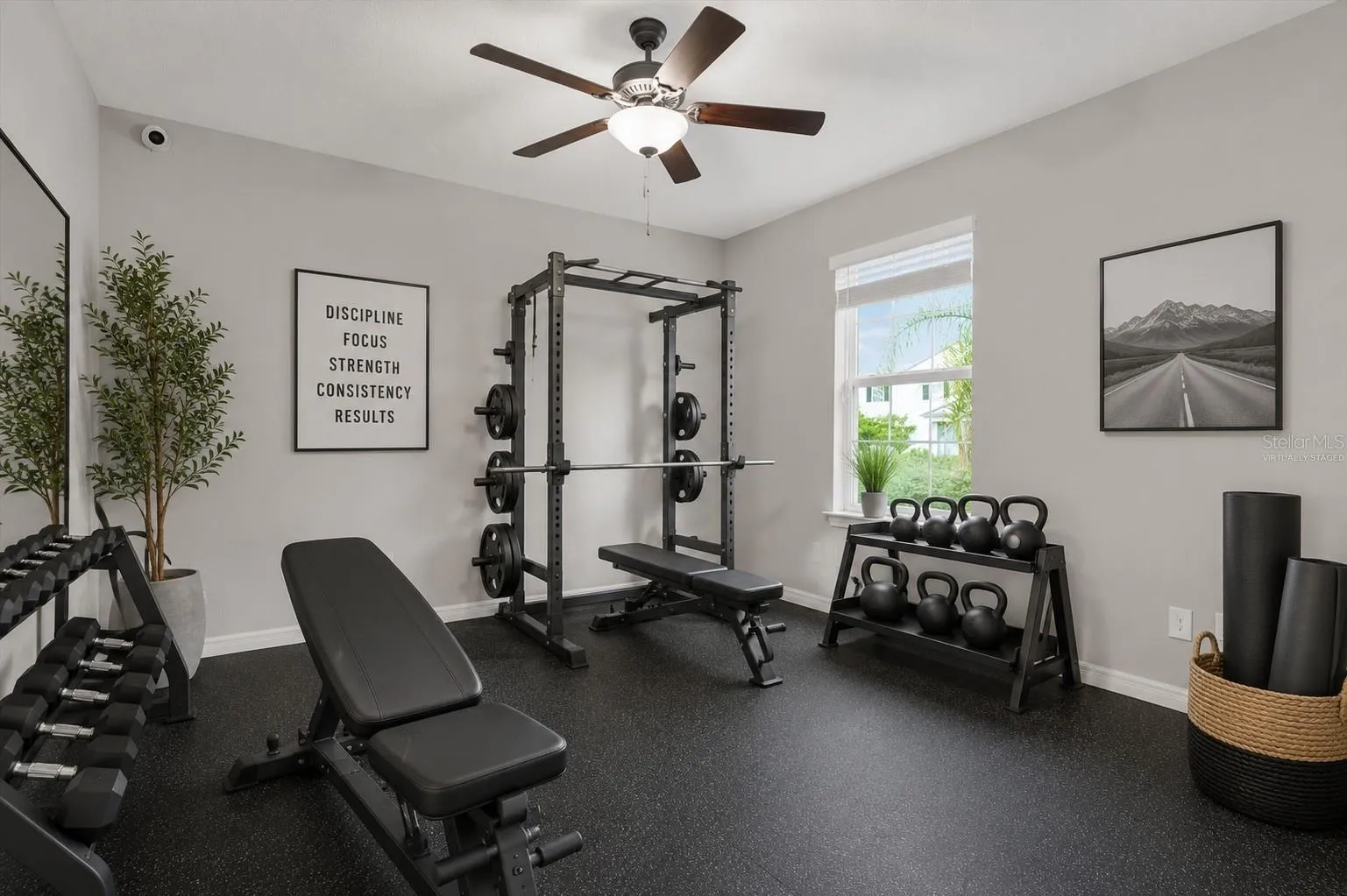 Home Gym - Virtually Staged