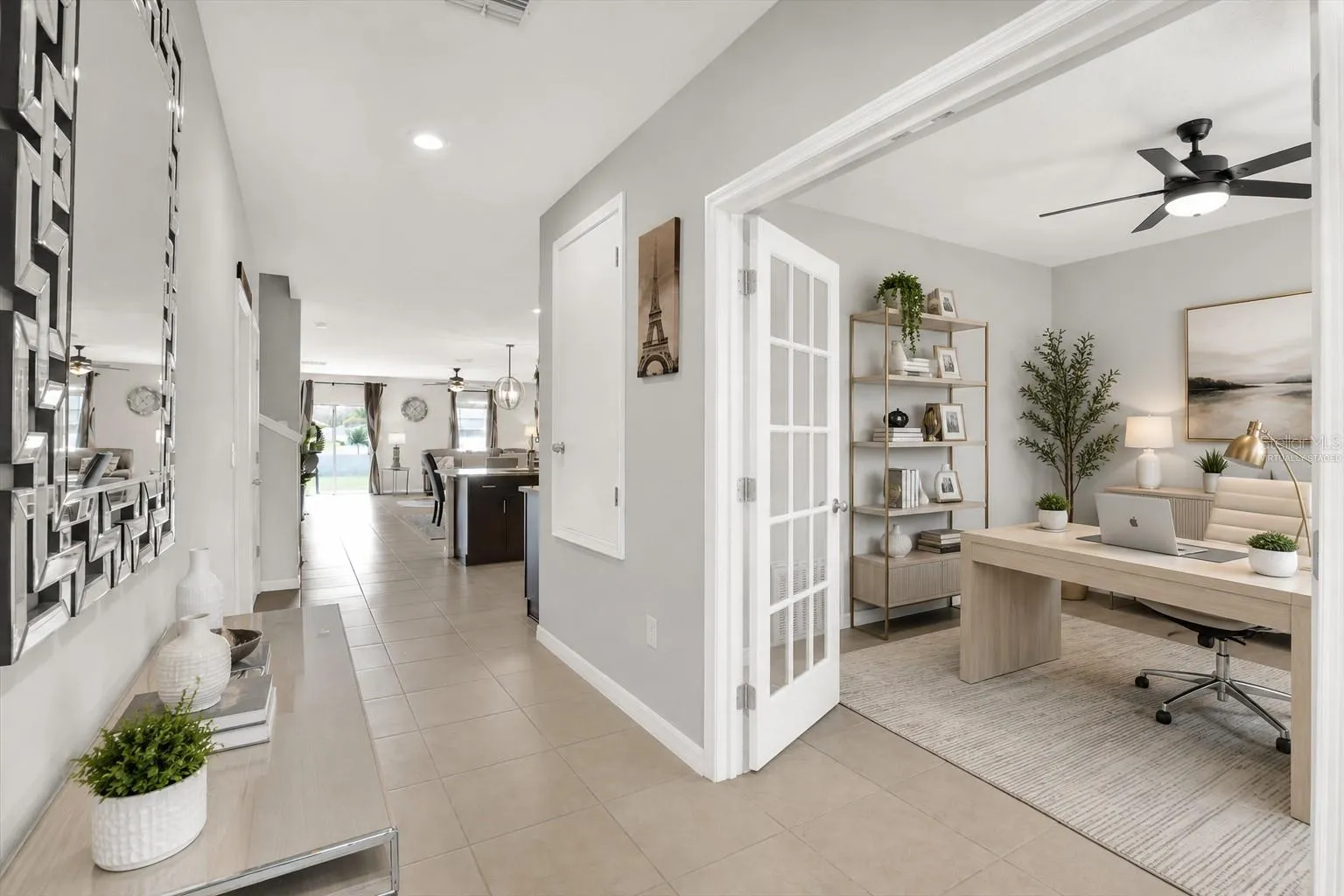 Home Office - Virtually Staged